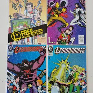LEGIONNAIRES #1, 2, 3, 4 The Future Begins Here! Apr May Jun Jul 1993 VF/NM